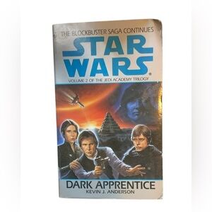 Star Wars Dark Apprentice Kevin J Anderson 1994 Paperback Jedi Academy Vol2 Book